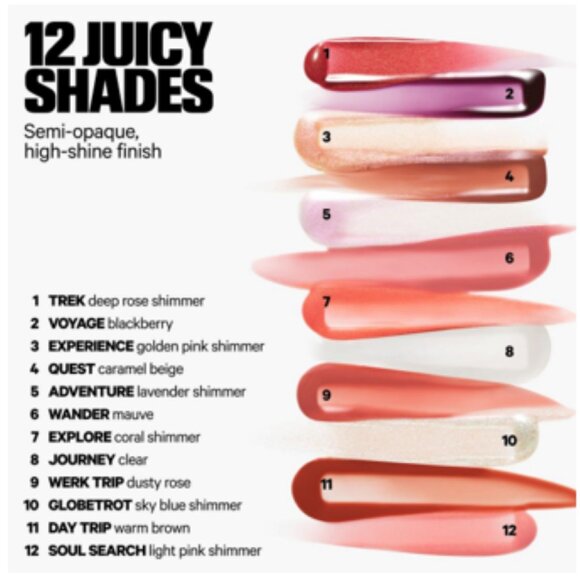 Milk Makeup Odyssey Lip Oil Gloss Creme ~ WERK TRIP (Dusty Rose) 6.5ml NIB - Picture 10 of 12